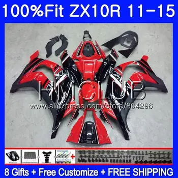 

Injection For KAWASAKI NINJA ZX 10 R ZX10R 11 12 13 14 15 41HM.5 ZX 10R 1000 Red Black ZX-10R 2011 2012 2013 2014 2015 Fairing