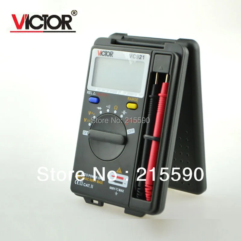 VICTOR VC921 DMM Integrated Personal Handheld Pocket Mini Digital ...