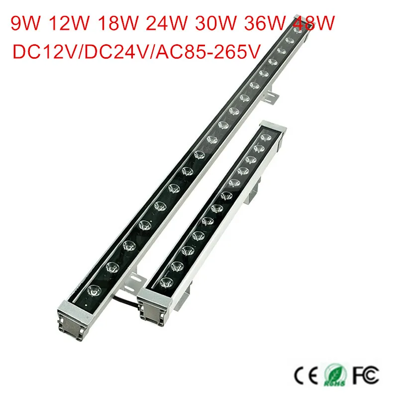 18W 24W 36W 48W waterproof IP65 12V 24V 85-265V led floodlight LED Wall washer lamp Landscape light Blue/Green/Red/Warm/Cold/RGB photo