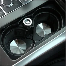 Для Land Rover Discovery 4 freelander 2 Discovery 5 внутренний автомобильный Стайлинг центральная консоль подстаканник подставка для воды аксессуары