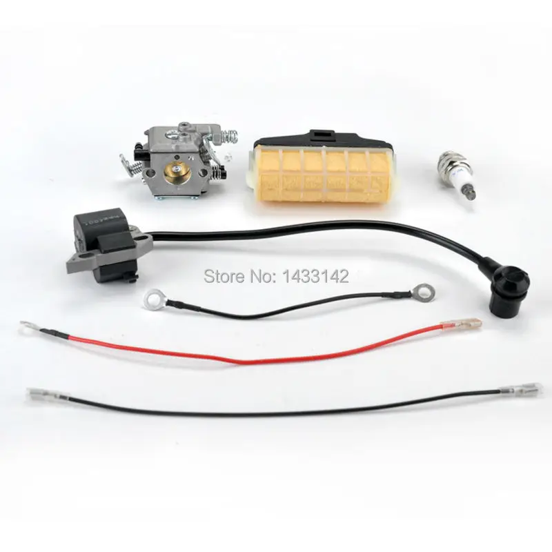 Карбюратор Катушка зажигания для Stihl 021 023 025 MS210 MS230 MS250 Walbro Carburador Bobine Motosierra