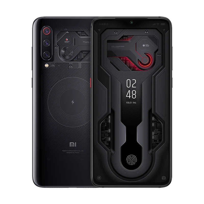 Xiaomi Mi 9 MI9 прозрачный 8 ГБ ОЗУ 256 Гб ПЗУ Смартфон Snapdragon 855 6 39 &quot48MP задняя камера 20MP