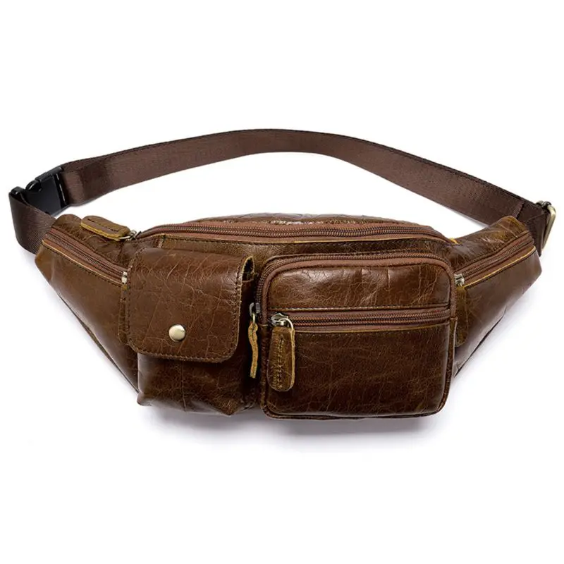 vintage leather fanny pack