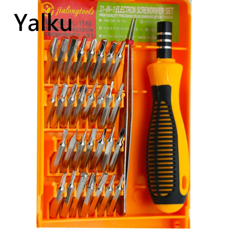 

Yalku Precision Screwdriver Set 32 In 1 Professional Screwdriver Set Repair Tool for Watch Computer iPhone Dismantle Hand Tool