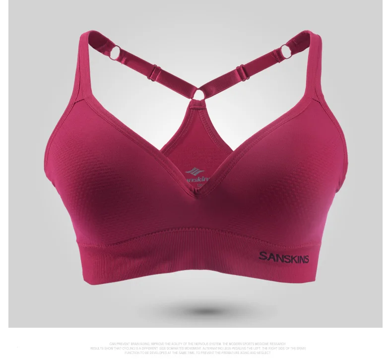Santic Fitness Ciclismo Bra for Women GYM Sport Running Bras Yoga Vest Cycle Bra Cycling Bike MTB Bicycle Breathable Underwear (4)
