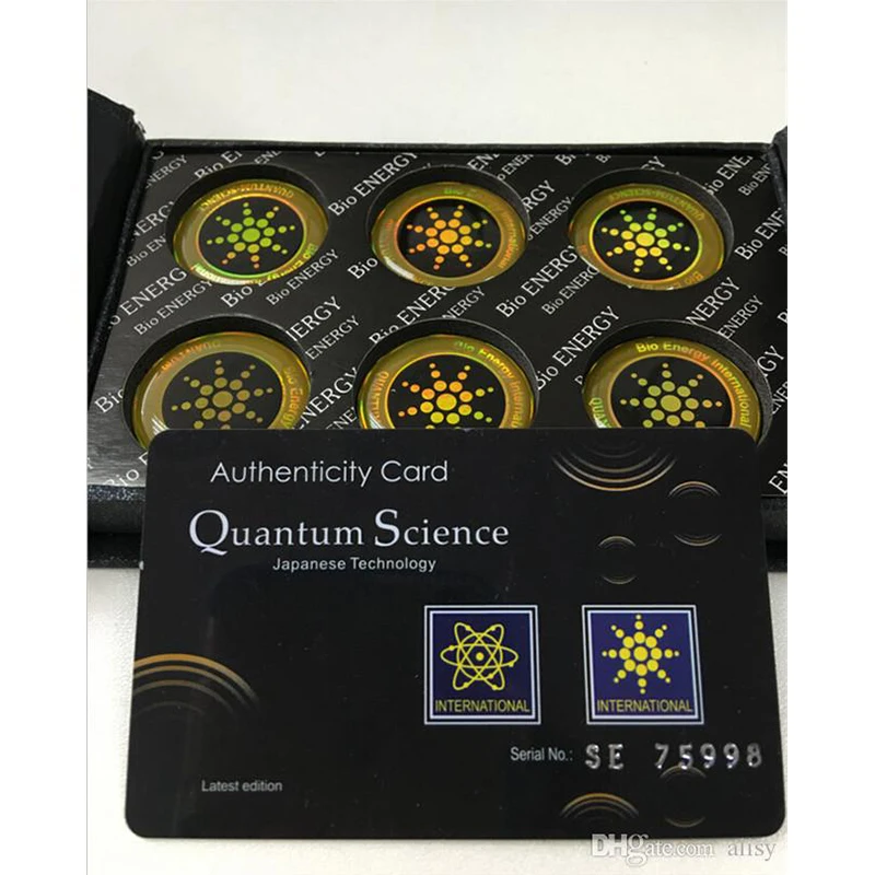 3 boxes (18pcs) Scalar Quantum Shield Energy Sticker with Negative Ions