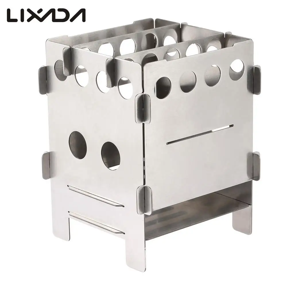 camping hiking wood stove outdoor cookware multifunctional portable