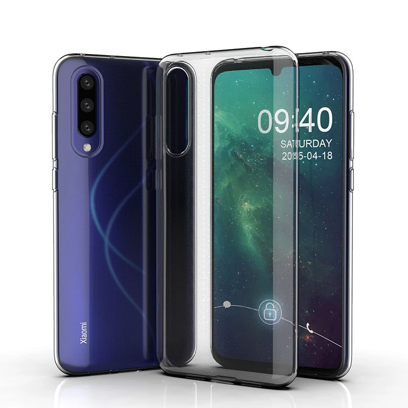 Для Xiaomi mi A3 cc9 e чехол Ультратонкий прозрачный ТПУ силиконовый для телефона Lite micc9