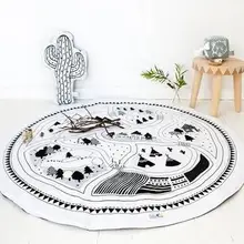 Модный игровой ковер, детская игрушка, развивающий Дорожный Коврик для спальни, ванной комнаты, гостиной, тканевый игровой коврик