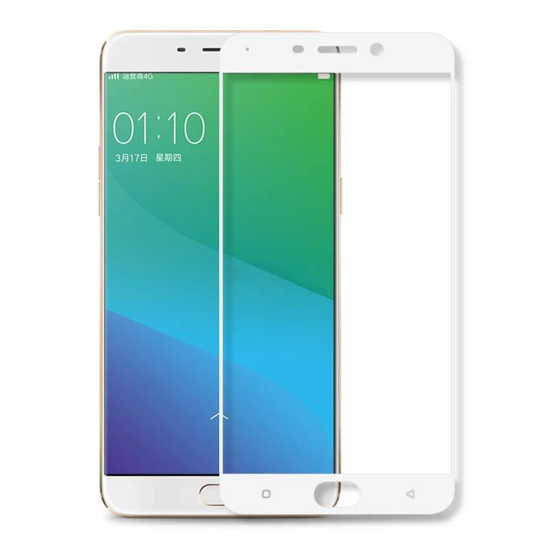 2 шт 3D закаленное стекло для OPPO A57 полное покрытие экрана Защитная пленка |
