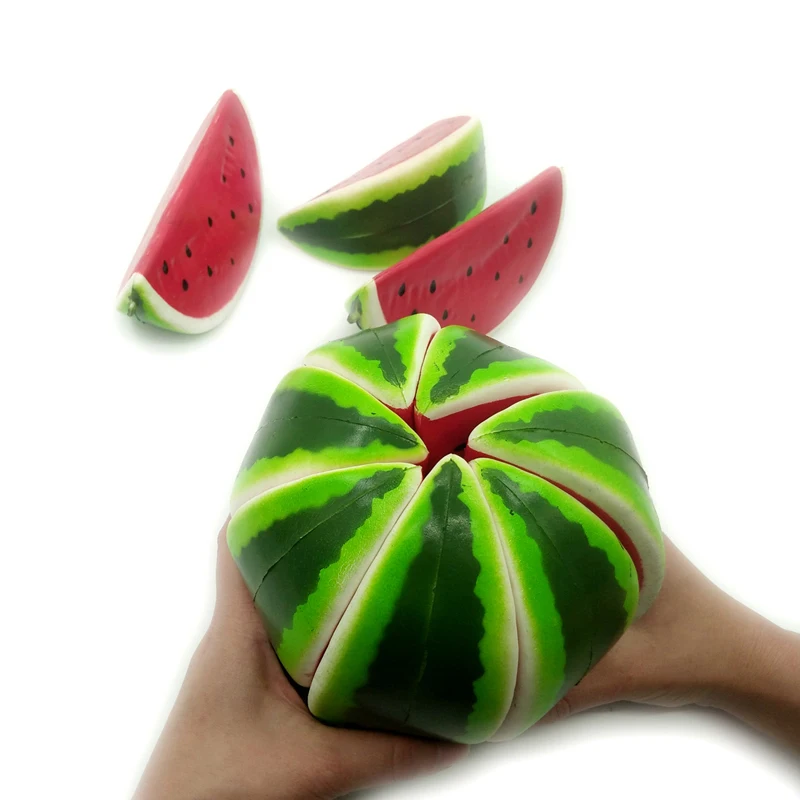 

Super Slow Rising Squishy Watermelon Phone Straps Charm Kids Toys 1pcs