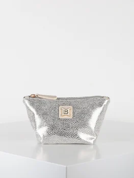 

Solada woman soft glossy high-capacity purse purse zipper make up bag