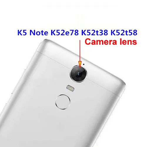 Ymitn 100 New Camera lens Camera cover glass with Adhesives For Lenovo