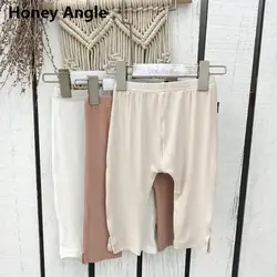 Honey Angle/летние детские короткие штаны хлопковые мягкие Повседневные детские штаны весенне-осенние короткие брюки для девочек модная одежда
