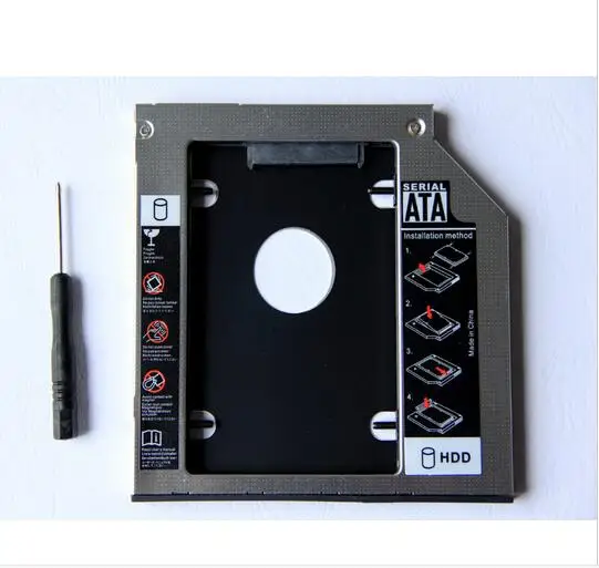 2nd HDD SSD Hard Drive Caddy For HP Elitebook 8460p 8470p 8560p 8570p 8760p