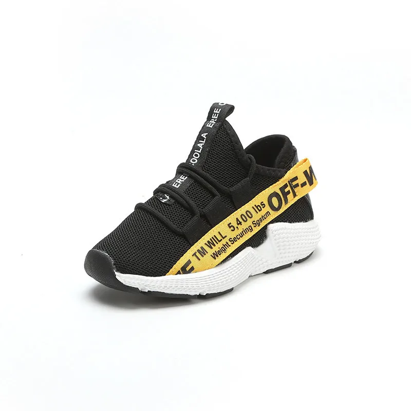 

2019 Boys Girls Fashion Sneakers Toddler/Little/Big Kid Elastic Band Slip-On Trainers Children School Student Sport Casual Shoes