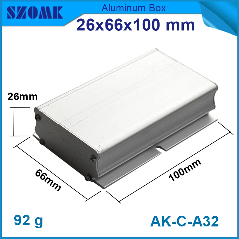 

1 pcs/lot Extrusion Aluminum Material Electrical Junction Box Case Enclosure which can be used in electronics
