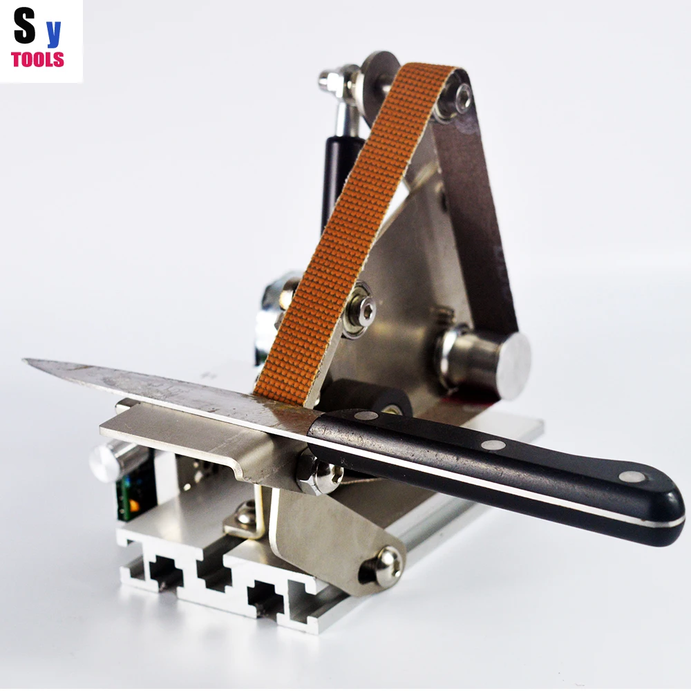 

Sy tools electric handwork Professional Knife Adjust Angle Apex sharpener Speed Adjust sand belt Grinding sharpening system