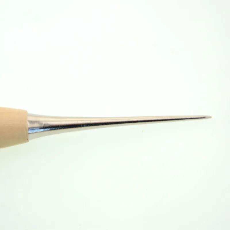 2 шт. Профессиональный тканевый шило для шитья инструмент отверстие для пробивки отверстий в коже деревянная ручка шило ремесло сшивание кожа инструменты
