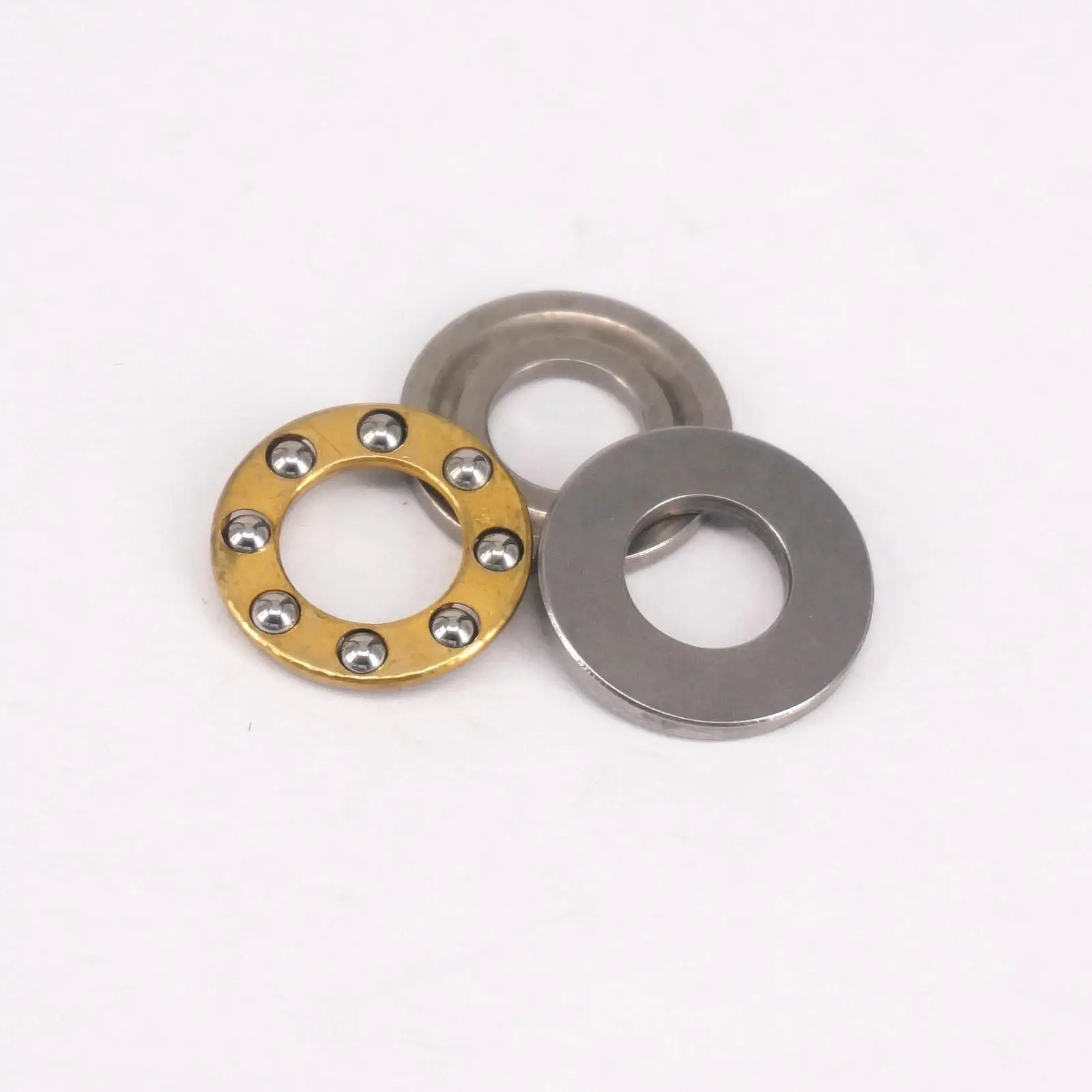 10PCS 7x15x5mm Miniature Axial Ball Flat Washers Thrust Bearings 3