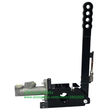 Дрифтинг гидравлический ручной тормоз черного цвета из нержавеющей стали Ралли Гидравлический ручной тормоз Универсальный фитинг