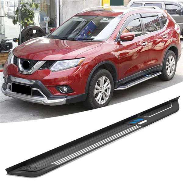 Aluminium side step running board Nerf bar Fit FOR Nissan X Trail Rogue