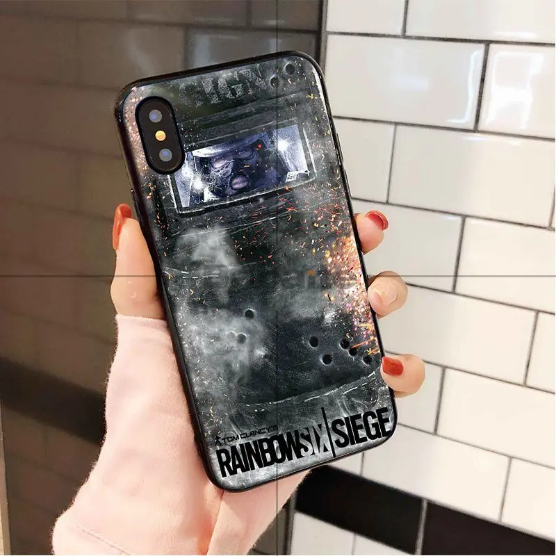 Babaite Rainbow Six Siege Coque чехол для телефона iPhone 8 7 6 6S Plus 5 5S SE XR X XS MAX Coque Shell - Цвет: A13