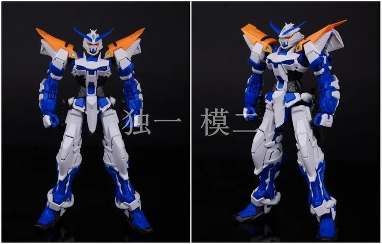 Assemblato Health di plastica ventilatori Gundam robot Revise1/100 Blu IOW di Hobby giocattoli oggi Action Telaio MBF-P03R Seconda Kit Astray Natural Daban MG Figures Sconto Modello 11 Assemblato Health di plastica 11