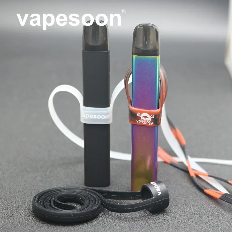 30 шт. универсальный силиконовый ремешок для 13 5 22 мм Vapepod Pods Kit JUUL NOVO Relx SMOK Nord Novo Pod