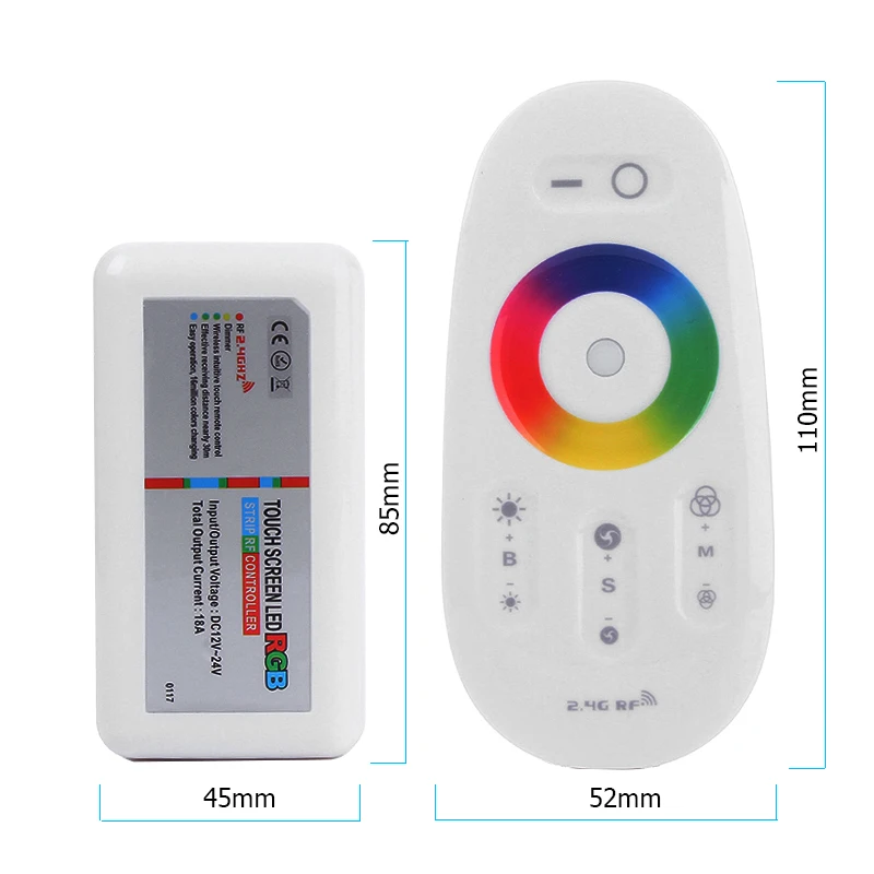 Controladores Rgb para rgb led strip lâmpada Material : Plastic
