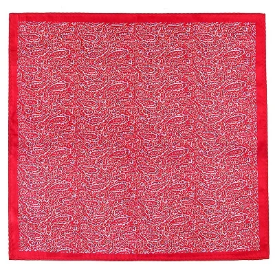 Pocket Square PS013 Портной Смит мужчины Пейсли карман квадратный из микрофибры печати мужские платки синий бордовый Цветочные носовой платок новая мода мужской костюм носовой платок - Цвет: Pocket Square PS013