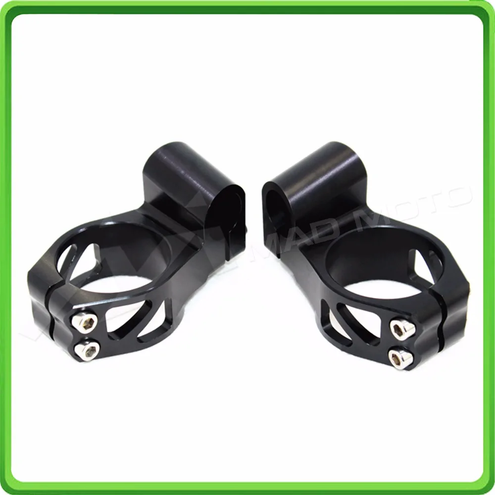 50MM Motorcycle Fork Riser Clip-ons and handlebar tubes For Ducati Monster 696 796 1100 ALL YEAR Clip-on handle bars (2)