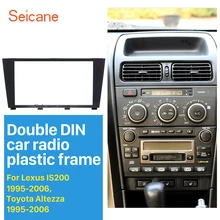 Seicane 173*98 мм 2 Din Автомобильная радиоустановка для 1995-2006 Lexus IS200 IS300 Toyota Altezza панель приборной панели Автомобильная стерео панель рамка