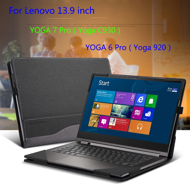 Чехол для lenovo Йога C930 13," 920 910 900 сумка для ноутбука, для занятий йогой 7 Pro 13IKB 6 5 4 Pro из искусственной кожи защитный чехол в подарок