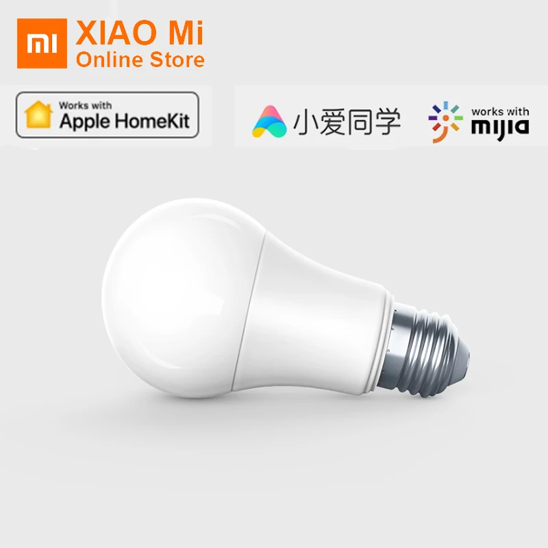 Новое крепление для спортивной камеры Xiao mi Aqara Zigbee умная белая Цвет светодиодный лампа 9 Вт E27 2700 K-6500 K 806lum умный свет работы с mi Home приложение