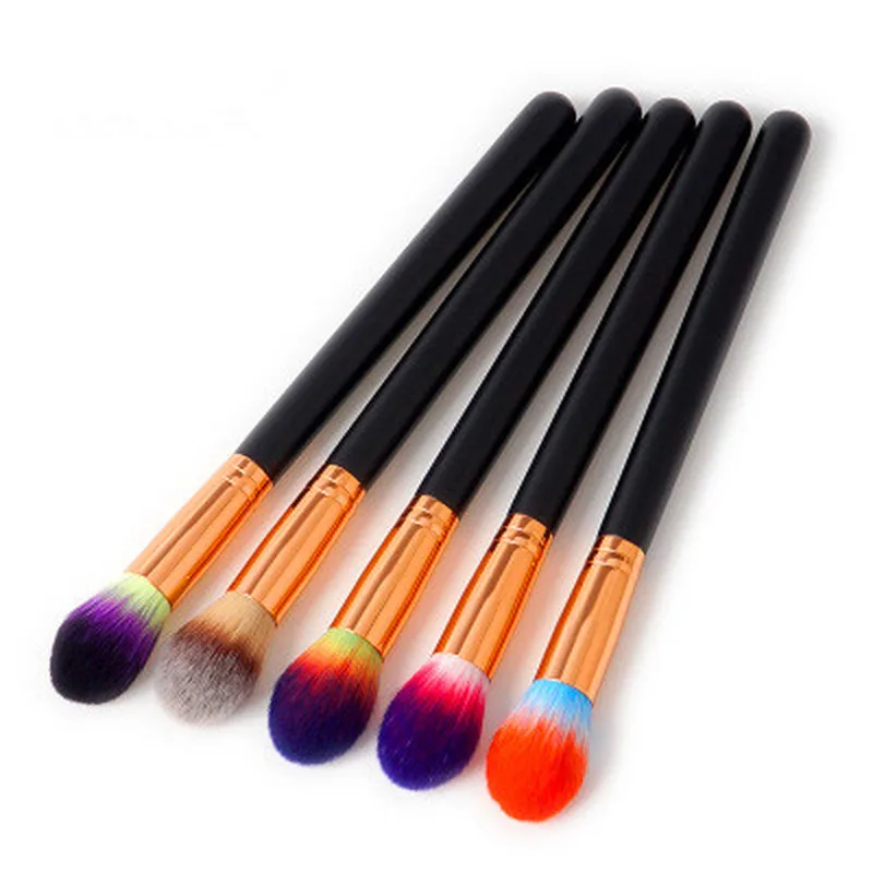 

1pcs Tapered Blending Brush Power Small Contour Highlighter Brush Blender Blooming Makeup Brushes 4 Colors