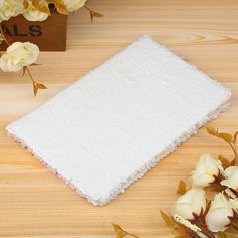 

Creative Sequins Notebook Notepad Glitter Diary Memos Stationery Office Supplies Stationery 76 Sheets