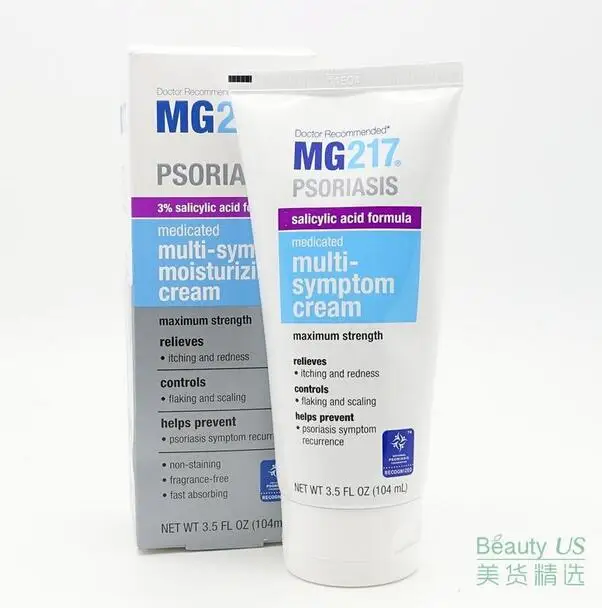 

The spot! MG217 Psoriasis Medicated Multi-Symptom Moisturizing Cream