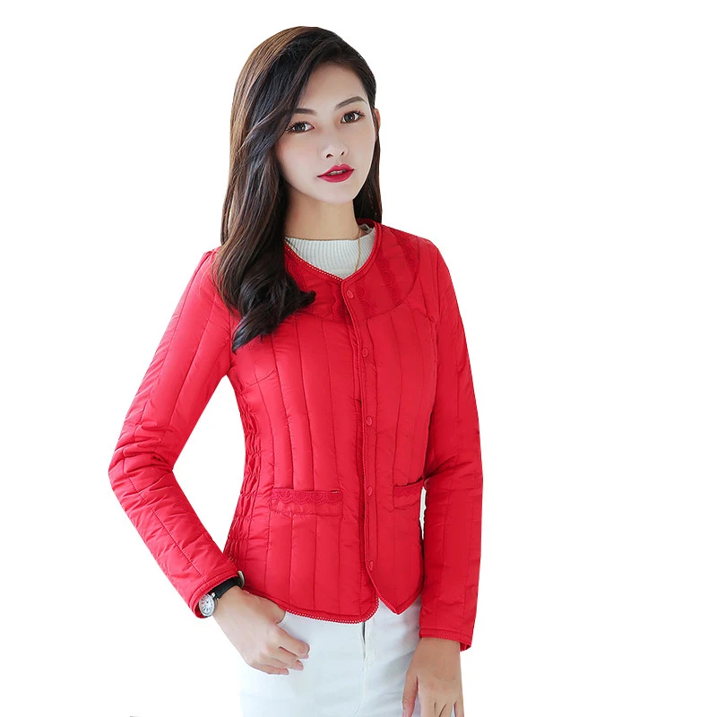 

2018 New Autumn Winter Women Down Coats Slim Ultra Light White Duck Down Coat Parka Ladies Thin Short Jacket Clothing Tops AB914