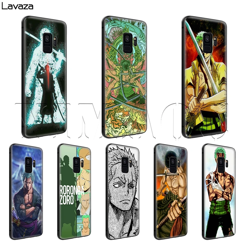 Lavaza фигурка ророноа Зоро из аниме One кейс для Samsung Galaxy S6 S7 край J6 S8 S9 S10 плюс A3 A5 A6 A7 A8