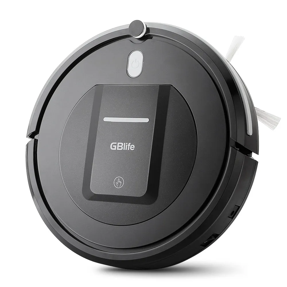 

GBlife KK290-B Smart Robot Vacuum Cleaner Wireless Robot Cleaner Roborock 500Pa Suction 0.2L Capacity Sweeper for Home Cleaning