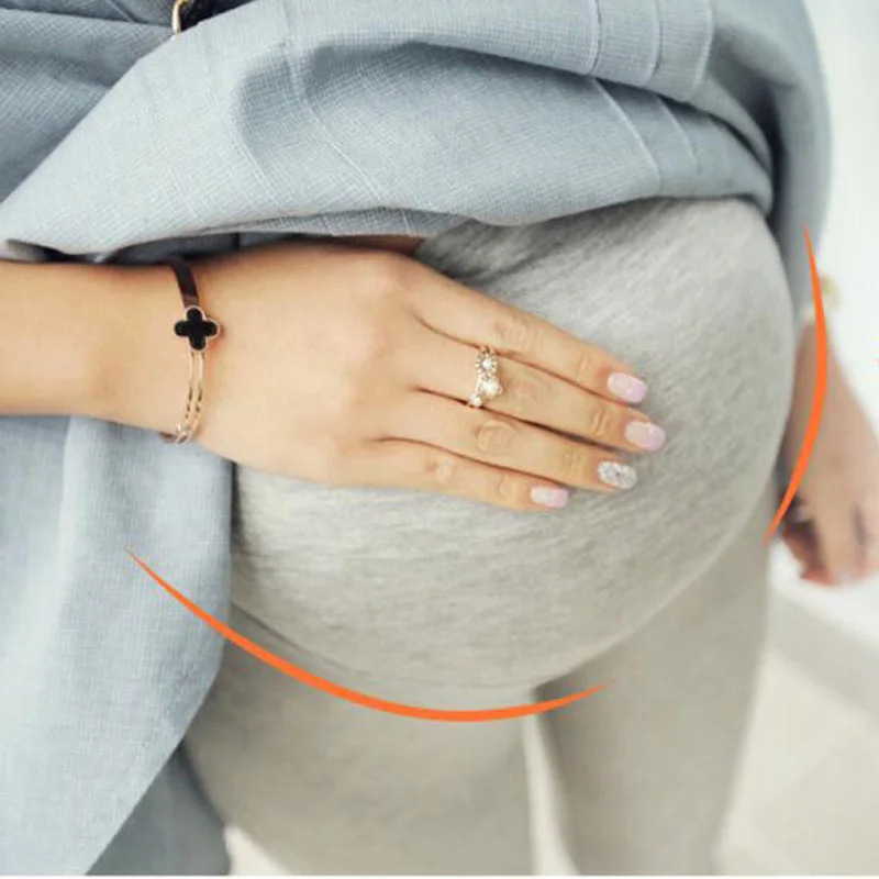 Thin Maternity Pants Pregnant Women Leggings Modal abdominal Maternity leggings Clothing For Pregnant Women Spring Autumn