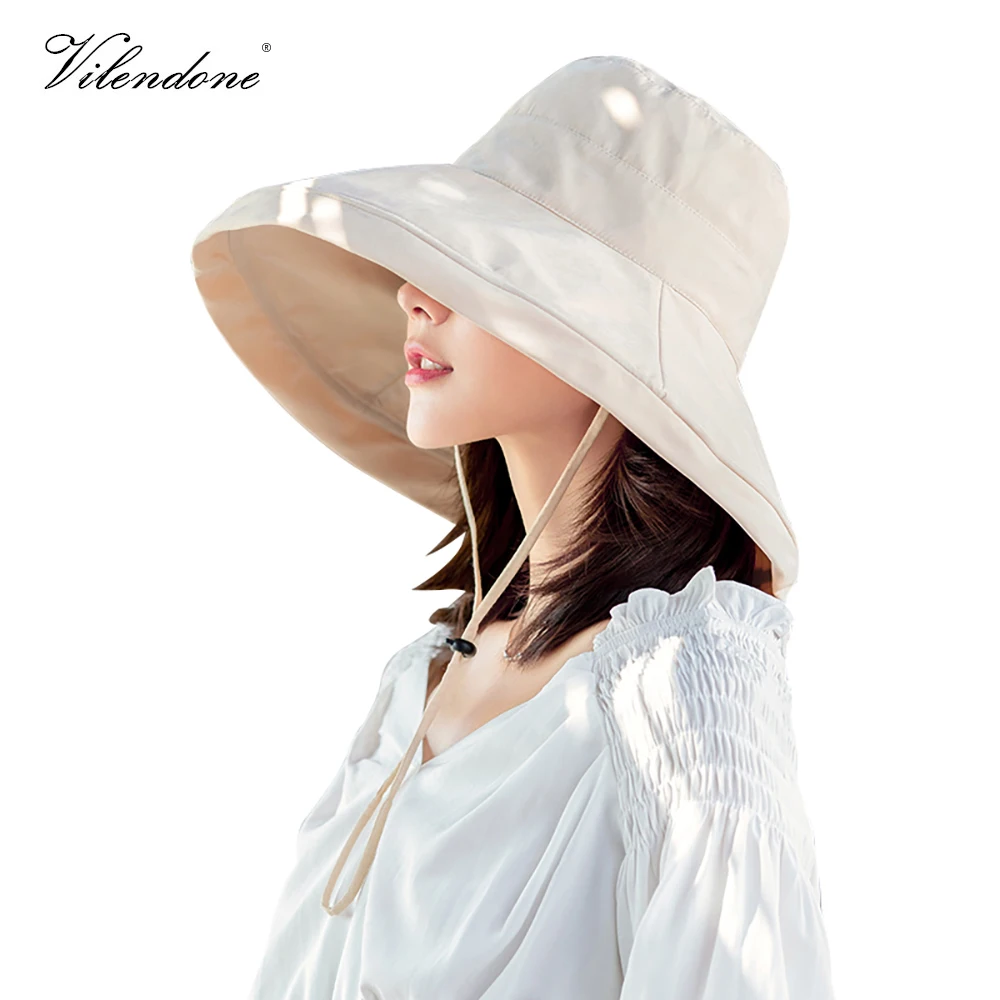 wide brim bucket hat womens