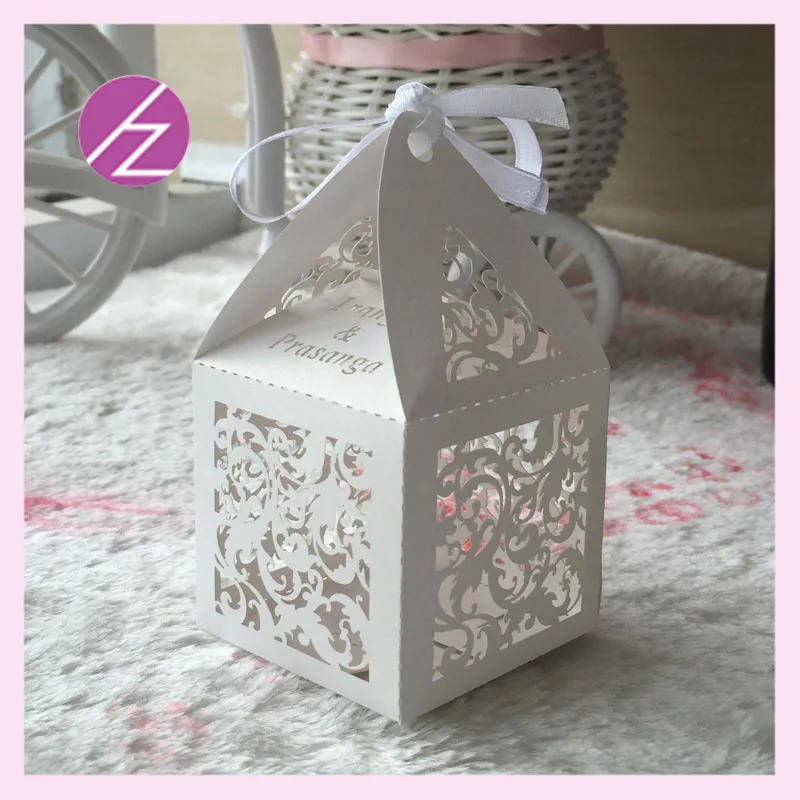 100pcs/lot free custom packaging sweet box design your candy box wholesale custom name&date gift ...