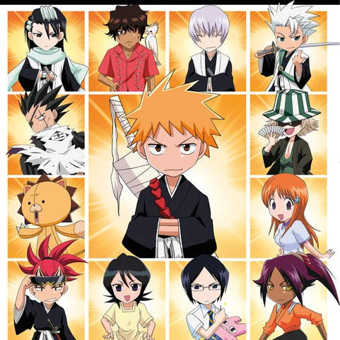 Bleach Chibi Characters Poster Print (16 x 20)