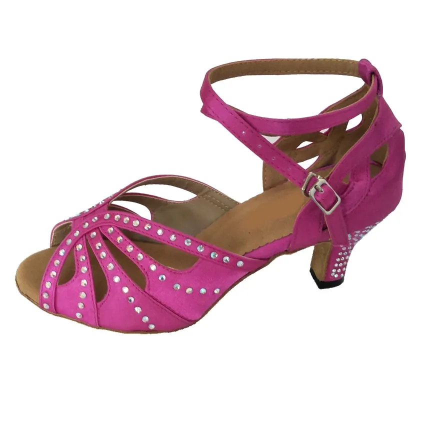 Elisha Dance Shoes Customizable Heel Lady Latin Salsa Dance Shoes Party