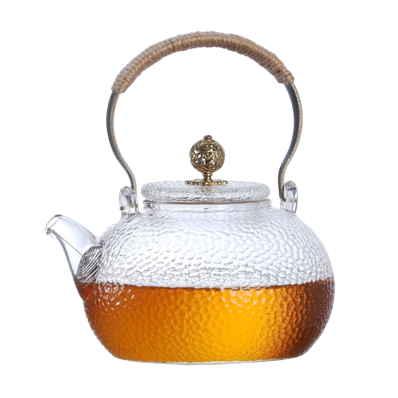 Direct Fire Heating Tea Pot With Water Manual Hammer High Temperature