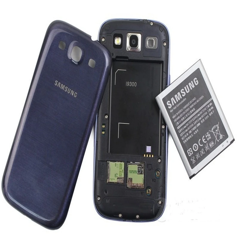 Мобильный телефон samsung Galaxy S3 I9300 четырехъядерный 4,8 дюймовый Android смартфон samsung i9300