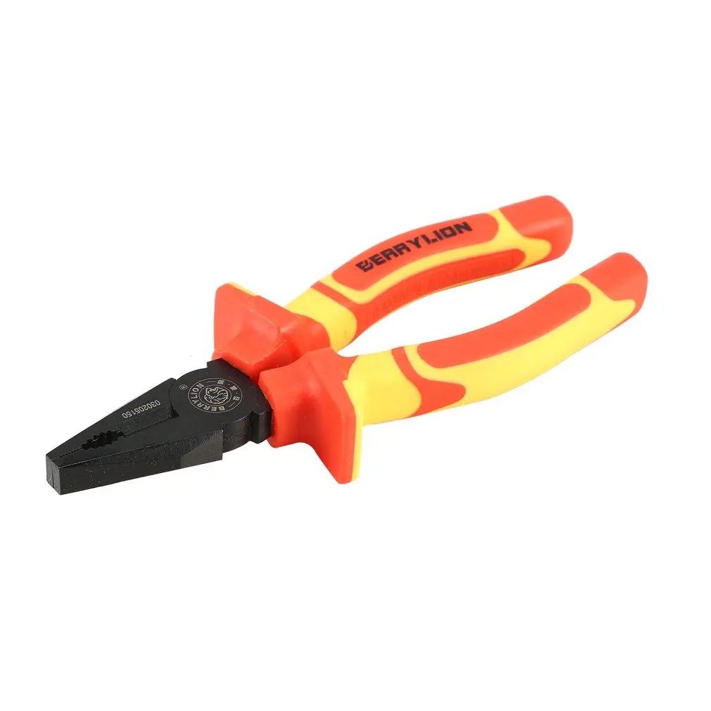 

BERRYLION 6" VDE Insulated Wire Cutter Pliers Electrical Cable Stripper Nipper Cutters Snip Flush Nipper Hardware Tool