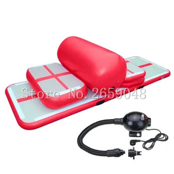

Free Shipping Inflatable Gymnastics Tumbling Mat Air Tumbling Track Set Air Floor Mat Inflatable Air Track For Home/Cheerleading